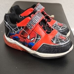 Marvel Spider-Man Kids Red, Black & White Sneakers